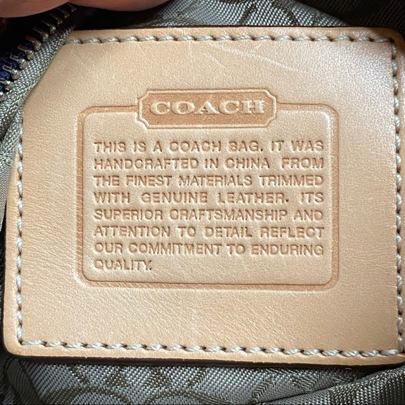 Vintage Coach Wool Plaid Shoulder Bag - Picture 3 of 9